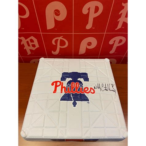 he has not experienced any setbacks). . Phillies auctions